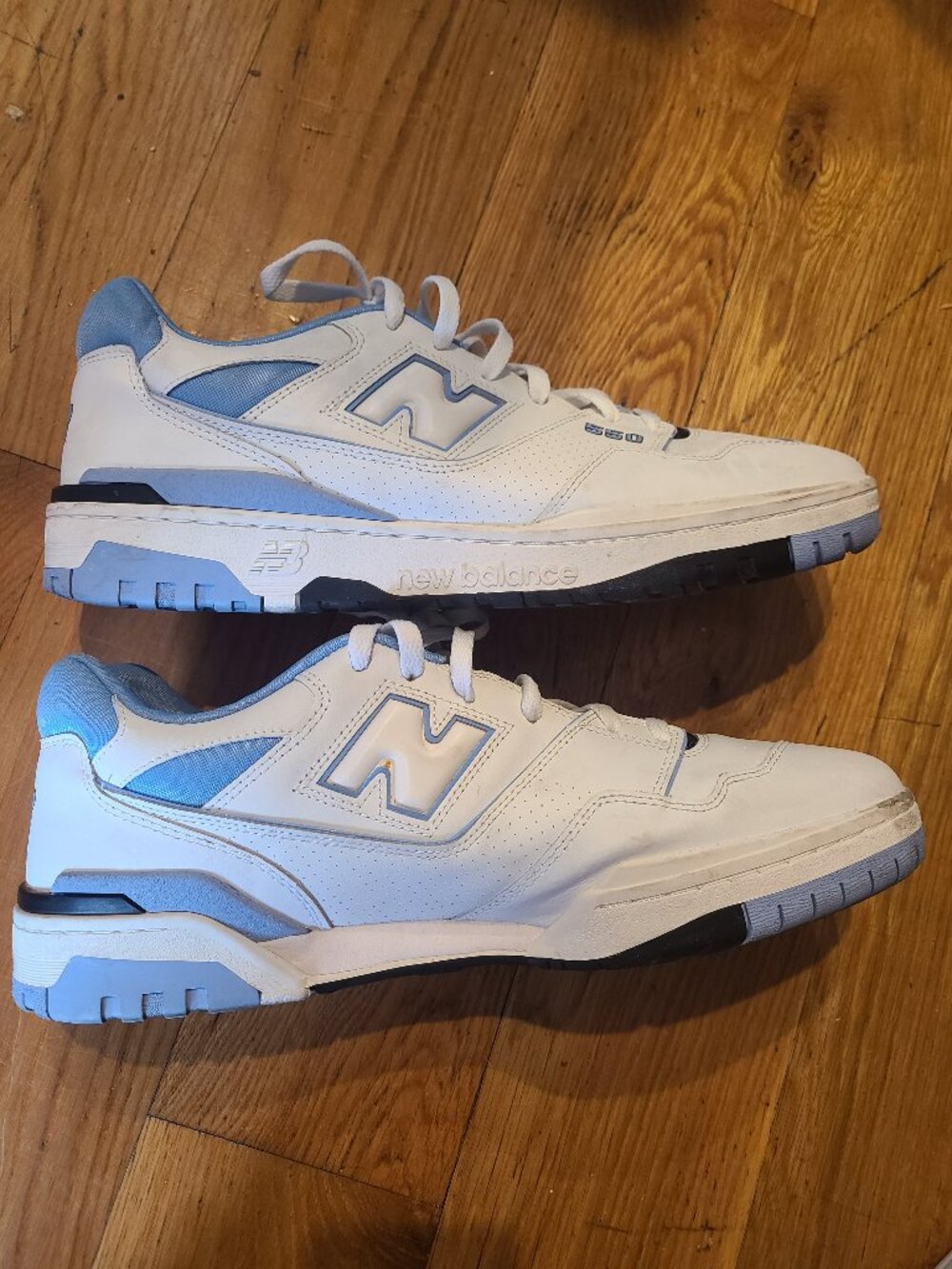 Men's New Balance 550 Sneakers Size 15 white/blue